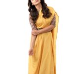 Shriya Saran Instagram - Wore #anandkabra for @gamanammovie movie promotions . Thank you #anandkabra for this stunning outfit . Please go watch @gamanammovie give us your love … Photogrpaher @media9manoj