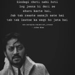 Shriya Saran Instagram – Rest in peace sir…. always wanted to work with you , dua Mei thori kãmi reh gayi…life has it’s own plans ..
You will always be an inspiration
