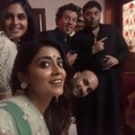 Shriya Saran Instagram – Happy birthday to the bestest friend @riyaazamlani whi has the coolest wife. In this pic he is seen with some super cool friends.  @suparnakrishna @therahulaggarwal @andreikoscheev and of course me!