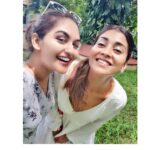 Shriya Saran Instagram - Very rarely you meet a beautiful actress , who not only takes you for the best breakfast in the world , also takes you to her family dentist ! Who says actresses can’t be friends 👭 thank you gorgeous @prayagamartin stay blessed. You are beautiful inside out.