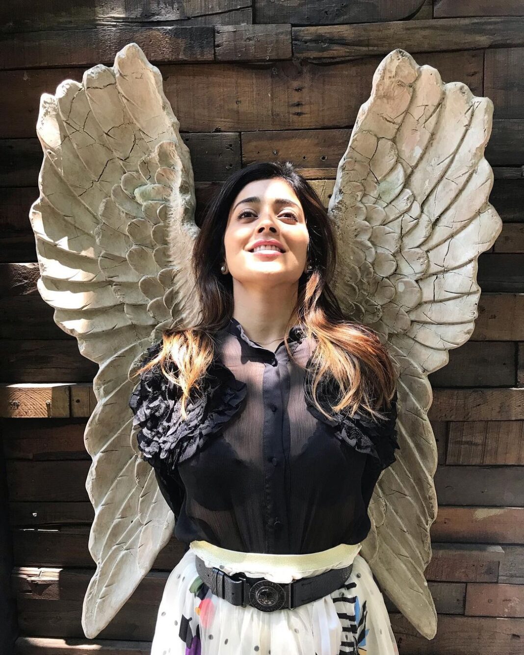 Shriya Saran Instagram - I believe I can fly Mexico City after almost a decade