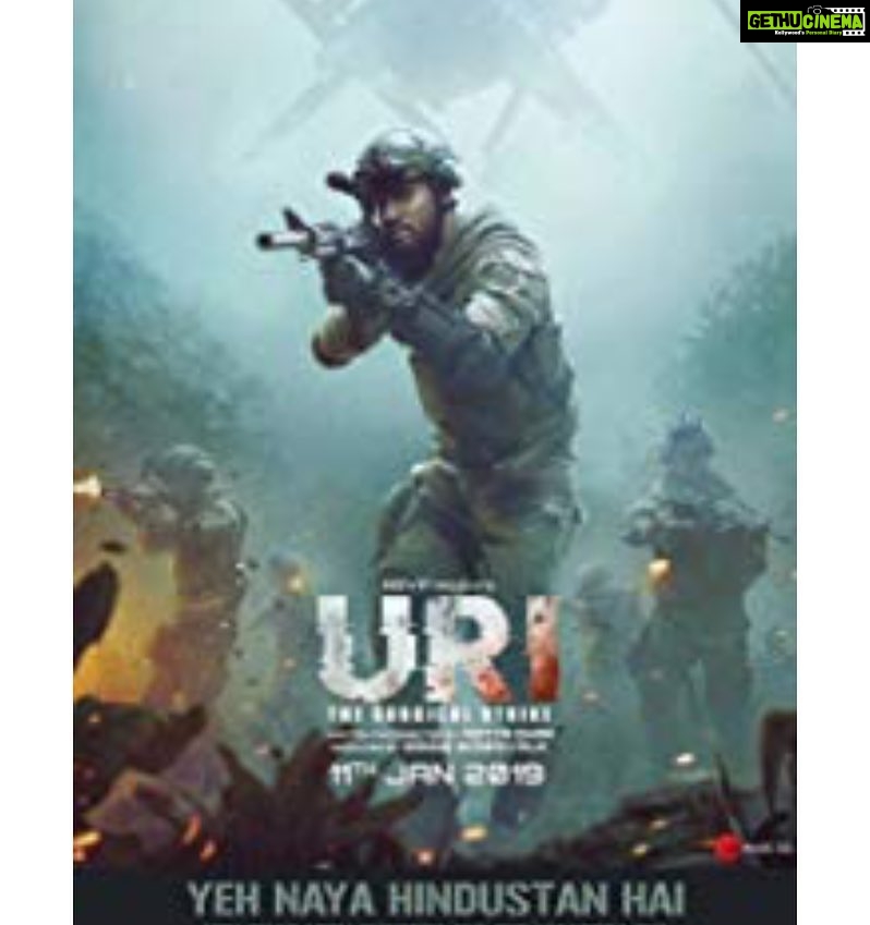 Shriya Saran Instagram - Brilliant film. #uri #urithesurgicalstrike go watch it. I cried , felt proud of our Army and then discussed it for almost an hour with my nephew. #indianarmy