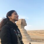 Shriya Saran Instagram – Spot the difference in these two pictures?  when you have a friend like @anupjkat you can poke your nose any where you want. At Sphinx ! Beautiful experience.