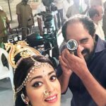 Shriya Saran Instagram - Thank you Baba garu , Krish for your vision , Balaya garu for your faith in the movie. Costumes were such a crucial part. I have so much respect ✊🏽 for actresses back in the day , when they had to wear heavy jewellery , elaborate costumes! Between balaya garu’s crown was like a few kilos ! My head gear was specially ordered , and was so heavy that I could hardly move forget dancing. So happy I’m part of this masterpiece. I read his biopic, I was like I have to meet him in reel life by being part of the film. So a small role is like a treat. Wow ! What an inspiration Sri NT Rama Rao garu is for generations to come