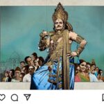 Shriya Saran Instagram – So happy I’m part of this massive film. Even though it’s a minuscule role. Still happy to be on sets with Balaya Garu n Kriss again.  #ntrkathanayakudu