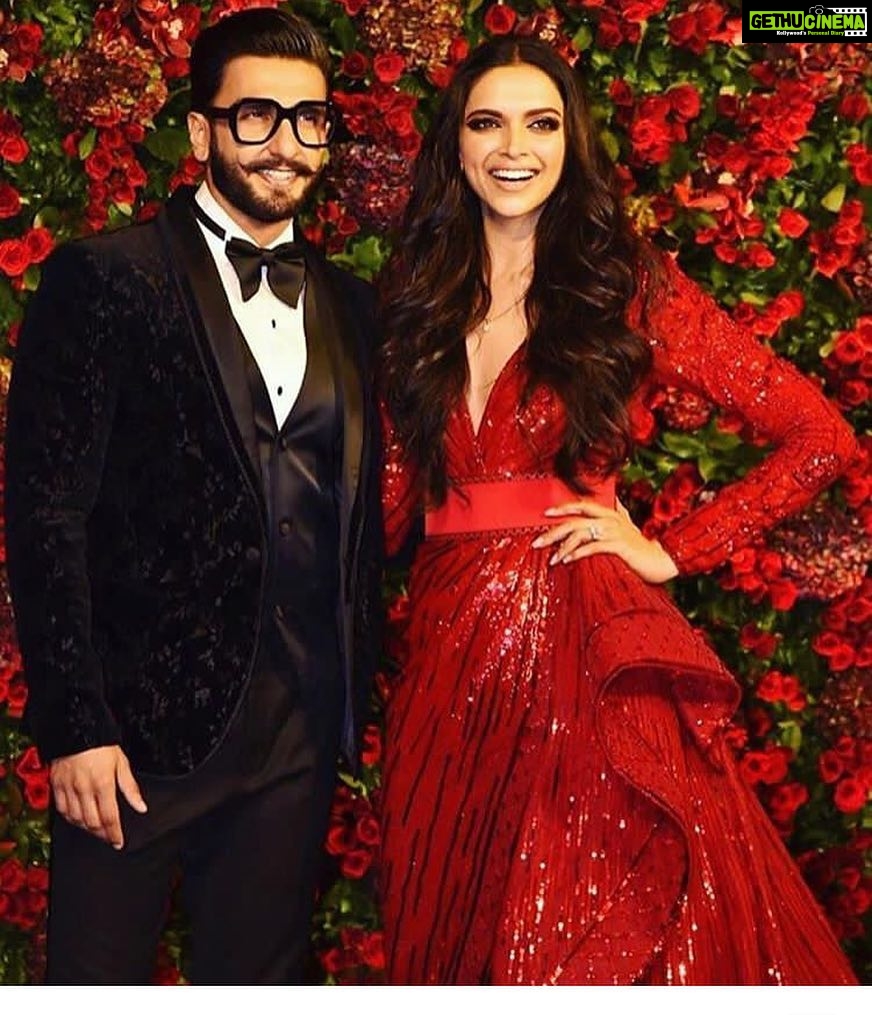 Shriya Saran Instagram - When you are happy it radiates and reaches out to every one around you. That’s what @ranveersingh and @deepikapadukone are doing right now. Illuminating the world with their love. So happy for them. You both look stunningly beautiful. Love and luck to you both.