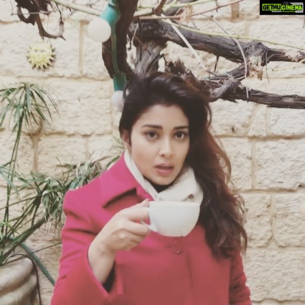 Shriya Saran Instagram - Morning cappuccino! I miss my filter coffee ☕️ have a fabulous day Mdina, Malta