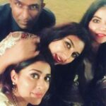 Shriya Saran Instagram - Thank you @deepti_rinks for a great fun night . Some times all you need is good conversations with good friends. @iffatkhan1 @vishnuraju1