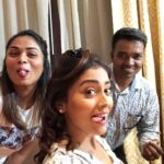 Shriya Saran Instagram - Ready #siima2018 #siimaawards @mahendra_makeup @apurva_2