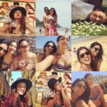Shriya Saran Instagram - #happinesishere #happypeople @dhrutidave @rahullings Playa de la Concha. San Sebastian. Donostia