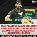 Shriya Saran Instagram - Congratulations Kadambi Srikanth. You make up all proud #kadambisrikanth