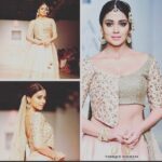 Shriya Saran Instagram – About last night #indiarunwayweek2017 @designerkavitaagarwal thank you for every thing. Was a pleasure working with you.