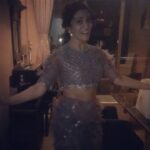 Shriya Saran Instagram - Wearing @falgunipeacock for her show #timesfashionweek2017 love ❤️ @falgunipeacock @shanepeacock