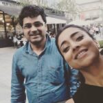 Shriya Saran Instagram – Happy birthday to @media9manoj thanks for every thing buddy. Hugs to you and your sis @media9madhuri