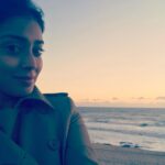 Shriya Saran Instagram – Sunset #sunset #porto #windy💨 done with the day. #thankful