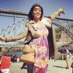 Shriya Saran Instagram - Bit of fun #shooting #day❤️ #PORTUGAL Ribeira-Rio Douro (Douro River)