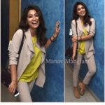 Shriya Saran Instagram – At Sonata movie premiere. Beautiful film directed by Aparna sen starring Shabana Azmi , LILLET DUBEY , and Aparna Sen. Left me in tears and made me smile as well. Please go watch this movie. @manavmanglani for this picture