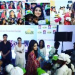 Shriya Saran Instagram – For @smilefoundationindia at #chennai feed a child ! Please pledge your support. Help spread love. @master_chef_vikas_khanna