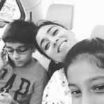 Shriya Saran Instagram - #kidzenia @kidzeniacentre with the two little monkeys 🐒 with super human brains and from different universe.