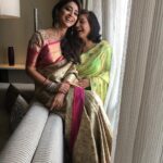 Shriya Saran Instagram - All set mom and me @vrksilk