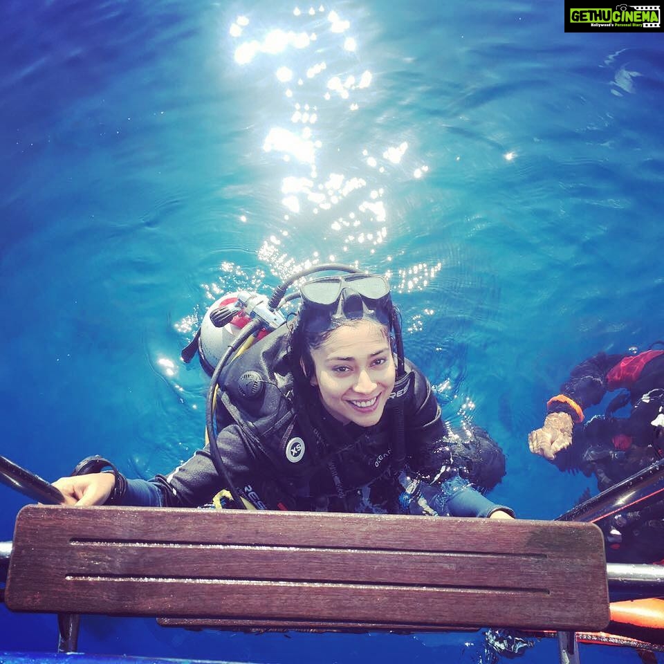 Shriya Saran Instagram - #Maldives #dive #scubadiving #loveit
