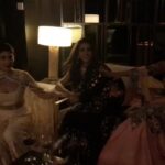 Shriya Saran Instagram – #aboutlastnight @krishikalulla Sofia  @sophiechoudry #happytimes #funevening