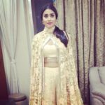 Shriya Saran Instagram – Wearing my favourite , fantabulous, Uber talented, #bestest @manishmalhotra05 #manishmalhotra #manishmalhotralabel thank you for making unbelievably beautiful clothes. For  Neil’s reception.