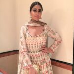 Shriya Saran Instagram – Wearing @anitadongre for her show. Stunning show #beyondwords @lakmefashionwk @fashion