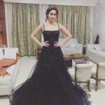 Shriya Saran Instagram - Wearing @rajattangriofficial love this gown. ❤💋