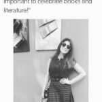 Shriya Saran Instagram - #timeslitfest2016 #lovebooks
