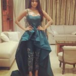 Shriya Saran Instagram – Wearing @rajattangriofficial love this gown! Thank you Rajat ! Love you to the moon and back. #love