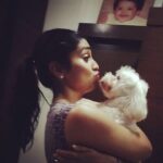 Shriya Saran Instagram - #doglover #lovedogs