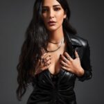 Shruti Haasan Instagram - 🖤In their theatrics and symphony-laced tunes that referenced everything from the labyrinthine world of Edgar Allan Poe to the dark undertone of twisted nails, she discovered a hope that soothed her, gave her purpose, and allowed her to finally realise that she wasn’t all that alone in a world that had so far told her otherwise. “I was comfortable being in the shadows,” she tells us. “I’d tell my friends to go play in the sun while I cuddled up with a Poe novel or the Juniper Tree fairy tales.” Shruti is wearing a leather dress by @veromodaindia; denim jacket by @onlyindia; viper chains, stone ring, stackable rings (set of 3), spiral rings, all @shoplune Photograph: @keegancrasto Fashion Director: pashamalwani Words: @arman.gif Make-up: @devikajodhani Hair: @cristianocpereira Assisted by (styling): @nishthaparwani, @nahidnawaaz #ShrutiHaasan #GraziaIndia #Magazine #MagazineCover #Bollywood #Actress #musician #Celebrity #CelebStyle #Shruti #JanuaryCover @graziaindia