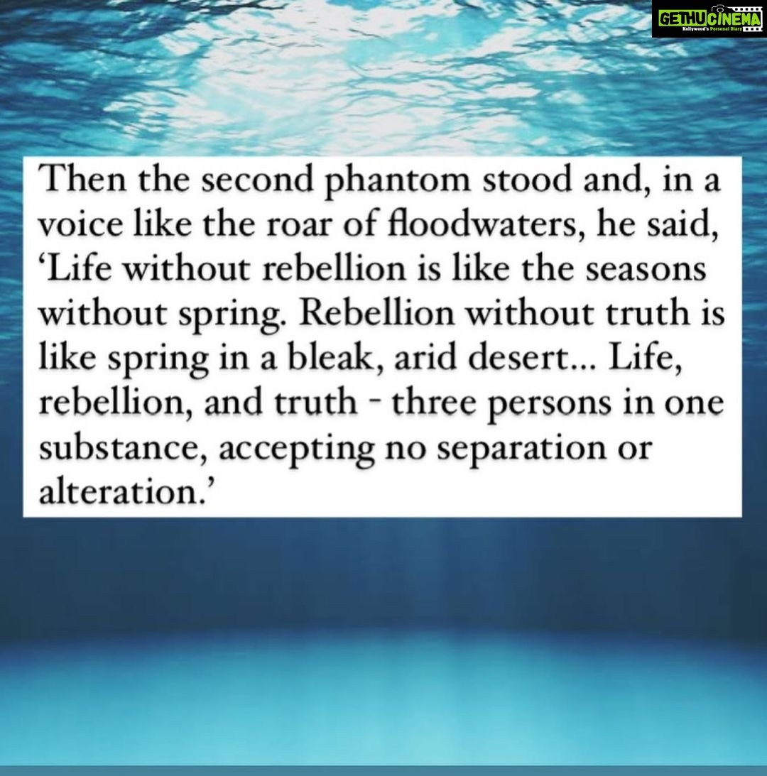 Shweta Basu Prasad Instagram - The Vision By Khalil Gibran #khalilgibran #shortstories