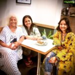 Shweta Basu Prasad Instagram – Coffee and @spencer_movie with my favourite girls. 
Mumma and Dipa aunty ❤️