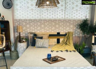 Shweta Basu Prasad Instagram - • Bohemain bedroom • . . Corner curated at @freedomtreehome Mahalaxmi store, Mumbai Interior stylist: @shwetabasuprasad11 Photographer: @deepika_ajwani Managed by: @thesocialwolfie . . @interiorsbyshwetabasuprasad You space, your personality! . #interiordesign #freedomtreehomestore #interiorsbyshwetabasuprasad #interiorstyling Freedom Tree Homestore