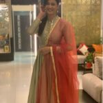 Shweta Tiwari Instagram - Happy Diwali to you All 💥💥💥 Dress @ambraee_