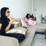 Shweta Tiwari Instagram – So intense..! No..! We are not watching thriller, it’s ‘Over the Hedge’! #twoPagalFriends #timepass @kaajalkumar #nanhayatri #2ndBirthdayYatra Oud Metha