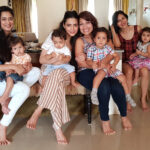 Shweta Tiwari Instagram – Felt like heaven on earth with so many angelic babies around me, literally lived my dream thanks to @karanvirbohra @salilacharya , and @shivvyaashwetame #ilovebabiestoomuch