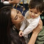 Shweta Tiwari Instagram - Happy One year to my whole soul, my son, my happiness, to you Reyansh. (I know I'm excruciatingly late but where we celebrated his birthday didn't have a constant flow of network) Reyansh, my life felt absolutely idyllic and complete until you came along. Because it was only after you that I realised how much I craved you and how much my life craved you. I've always found it amusing how such a small baby can fill out such enormous places in a family's household. You've become our life Reyansh. And somebody who's filled out such a gigantic void in my heart only deserves a huge void filled in his. Every second person I know/see/hear of has the desire to travel the world, but my baby, that'll never be your wish, because I've decided on each birthday I'll take you to a new place, city or country so you can count the number of places you've visited through your age. I figured this way your currently fragile mind will have so many more dreams and moreover unique dreams to want to pursue, because my sweetheart your mom has travelling covered. That's why I celebrated your first birthday in Vaishnodevi, because what better place to Commence than the shrine of Maa, a blessing that'll protect you throughout your marvellous life. I love you so much my angel,