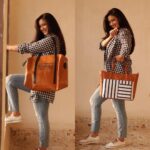 Shweta Tiwari Instagram – Multipurpose bags… I am in love with them . Thank you @thebeestudio.in