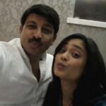 Shweta Tiwari Instagram - Netaji pouting...😚😚😚😚 #shwetatiwari#manojtiwari#pouting#firsttime#hahahaha