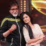 Shweta Tiwari Instagram - ❤️❤️❤️❤️❤️#shwetatiwari #Amitabhbacchan #kbc # finale #dontmissit