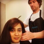 Shweta Tiwari Instagram – 😜It was a prep #hairtreatment for my hair commercial …😝