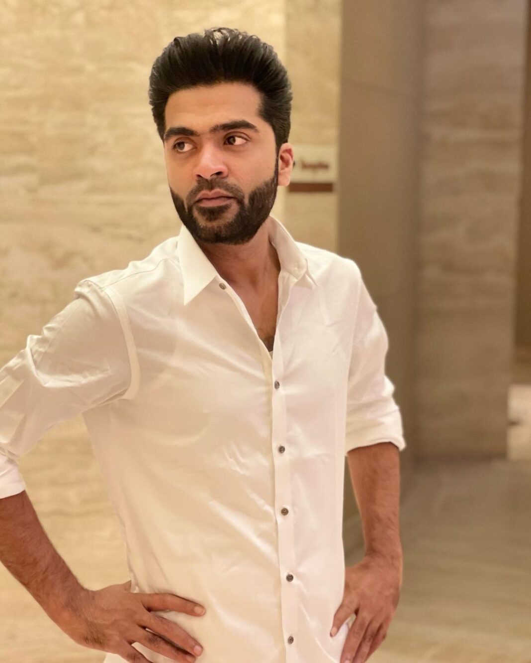 Silambarasan Instagram - #jaihind 🇮🇳 #atman #silambarasantr