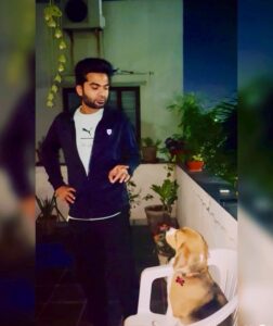 Silambarasan Instagram - Valentines with this cute little one 😂@cocomahat ❤️