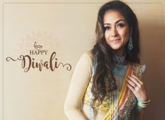 Simran Instagram - May the season’s splendor fill your house with delight. Wishing you all a very happy, safe, and blessed #Diwali! #Diwali2021 #HappyDiwali #happydiwali2021