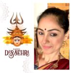 Simran Instagram - May this festive season bless you and your loved ones with peace, joy and protection against all evil. Happy #Dussehra #dussehrawishes #Dussehra2021