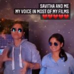 Simran Instagram - Just @savitha.radhakrishnan and me vibing on a #monday
