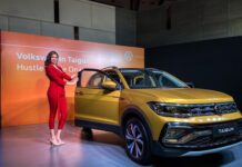 Simran Kaur Mundi Instagram - It was refreshing to experience the Bold Taigun. It is definitely an eye-catcher. The subtle yet classy look did it for me. #Volkswagen #VolkswagenIndia #HustleModeOn #Taigun
